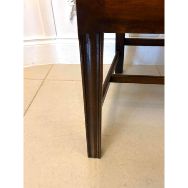 Antique Chippendale Style Ladder Back Dining Chairs in Mahogany, 1900, Set of 12 For Sale - Image 16 of 17