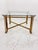 Gold Hollywood Regency Inspired Brass Coffee Table, 1970s For Sale - Image 8 of 8