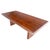 Super Slick Low Profile Rosewood Mid Century Modern Dining Table 2x20” Leaves 2x20”leaves.