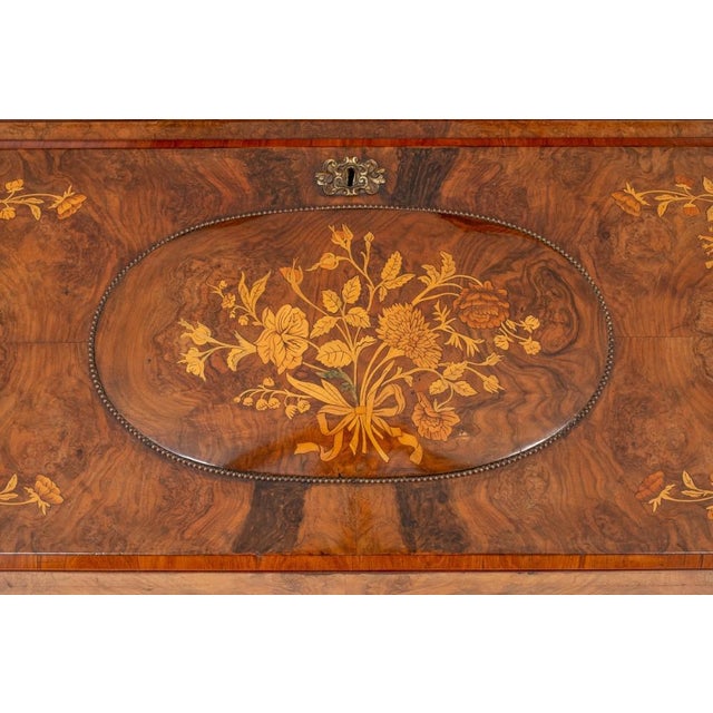 French Desk Happiness on the Day in Walnut, 1860s For Sale - Image 10 of 18