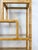 Coastal Etagere Rattan Wrapped Milo Baughman Style Five Tier Glass Shelf MCM For Sale - Image 13 of 15