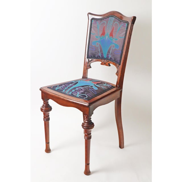 Art Nouveau Liberty Chair, Germany, 1900s For Sale - Image 3 of 18