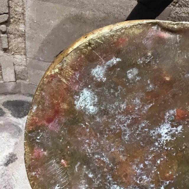 1940s French Umbrella Stand Solid Brass Faux Bamboo France For Sale - Image 10 of 12