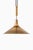 Scandinavian Modern Hanging Lamp in Brass by Thomas Valentiner, 1960s For Sale - Image 3 of 7