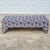 This is an oversized blue and white floral upholstered ottoman or bench. It could also be used as a coffee table with...