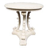Neoclassical Style Accent Table For Sale