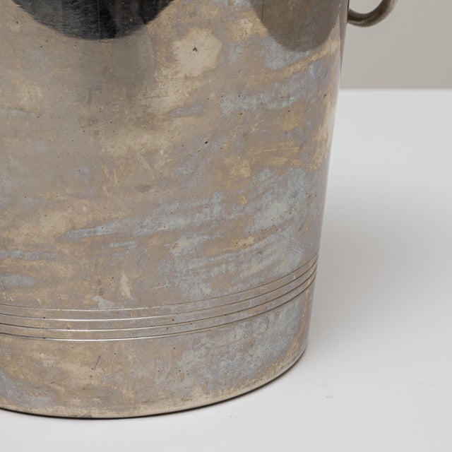 Silver 20th Century French Silver Plated Champagne Bucket For Sale - Image 8 of 18
