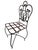French Wrought Iron Chairs, 1970s, Set of 4 For Sale - Image 6 of 16