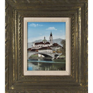 Eugene Schmidt, Solothman on the Aase, Switzerland, Circa 1970 For Sale