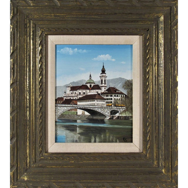 Eugene Schmidt, Solothman on the Aase, Switzerland, Circa 1970 For Sale