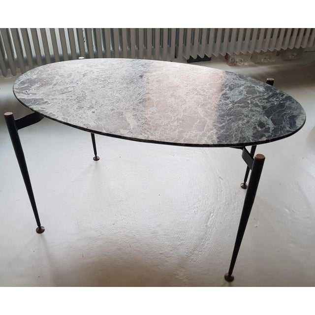 Italian Marble Side Table, 1960s For Sale - Image 6 of 6
