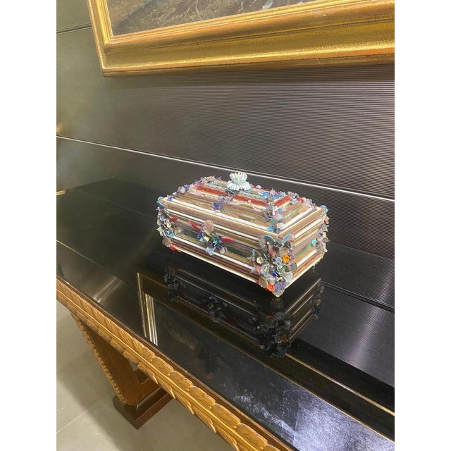 Murano Glass Jewel Box, 1930s For Sale - Image 14 of 15