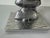 Metal Vintage Don Drumm Brutalist Cast Aluminum Double Candle Holder, Signed For Sale - Image 7 of 12