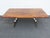 Solid Mahogany and Chrome Large Long Dining Table 6673 For Sale - Image 17 of 18