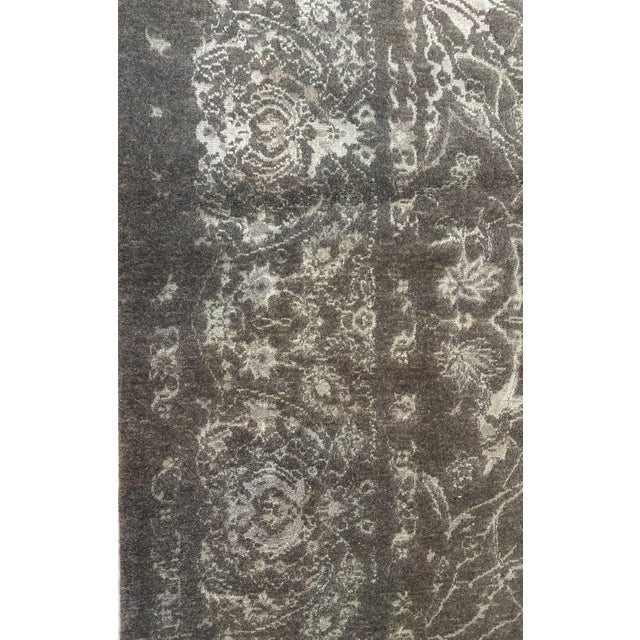 Transitional Transitional Wool Rug , 7'10" X 9'10" For Sale - Image 3 of 5