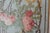 Fresco, original tear on canvas, with floral elements, removed from an early 20th-century home. Dimensions: W 81.5 cm - H...