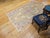 Vintage Turkish Oushak Area Rug, Hand Knotted Wool, Ivory & Pink, 5' x 7' For Sale In Chicago - Image 6 of 17