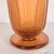 Art Deco Art Deco Vase in Translucent Cognac with Cubist Geometric Patterns For Sale - Image 3 of 9