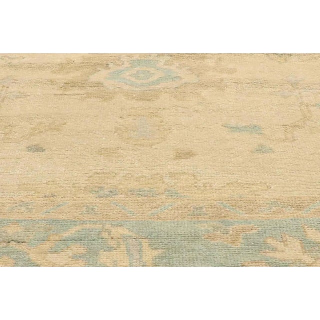 Turkish Oushak Rug with Modern Style - 12'10 x 15'08 For Sale - Image 4 of 7