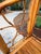 Vintage Burnt Bamboo Folding Shelf For Sale - Image 10 of 14