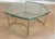 Mid-Century Modern LaBarge French Regency Coffee Octagon Glass Coffee Table For Sale - Image 3 of 5