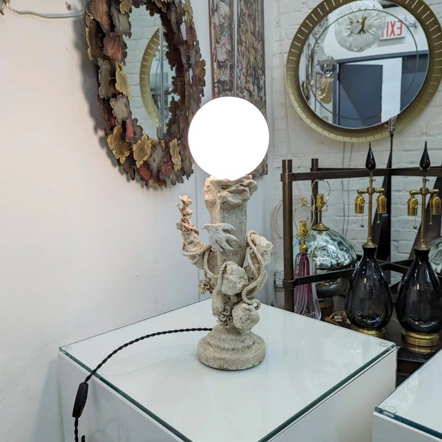 "Reef Lamp #2" Ceramic Table Lamp by a Great Hush For Sale - Image 11 of 12