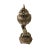 Oriental Silver Color Metal Lohan Deity Artistic Incense Burner Display For Sale - Image 4 of 7