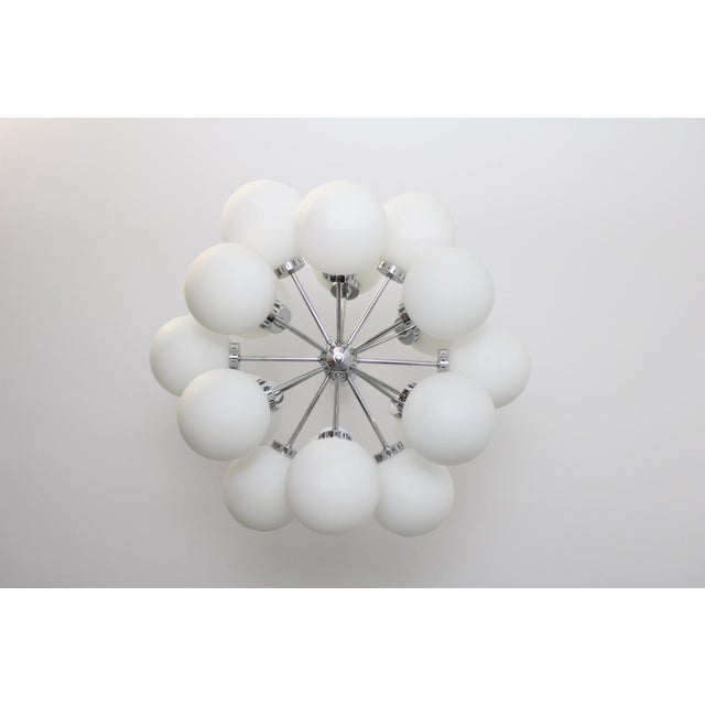 Sputnik Chandelier by Nikoll, 1960s For Sale - Image 3 of 11