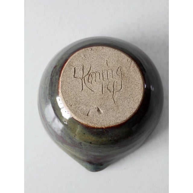 Vintage Studio Pottery Bowl For Sale - Image 9 of 9