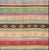Mid 20th Century Vintage Turkish Kilim Carpet With Colorful Geometric Stripe Design For Sale - Image 4 of 13