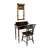 Antique Hitchcock Vanity Desk with Chair and Mirror, 1950, Set of 3 For Sale - Image 11 of 11
