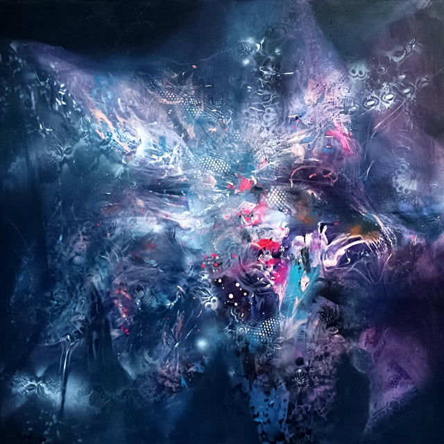 Ovidiu Kloska, The Hidden Angel of the First Light, Canvas For Sale - Image 14 of 14