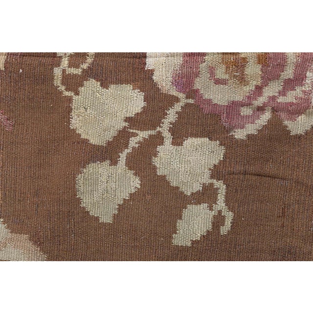 Textile Antique French Aubusson Rug For Sale - Image 7 of 8