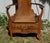 Antique Arts & Crafts Solid Oak Hall Tree Entry Bench Beveled Mirror Coat Rack For Sale - Image 10 of 14