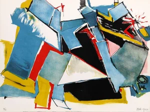 Jasha Green, "Untitled 12" Lithograph