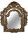 Gold Pair of Early 1900s Italian Giltwood Antique Mirrors For Sale - Image 8 of 11
