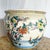 Chinese Hand Painted Porcelain Fishbowl Vase/Planter For Sale - Image 4 of 8