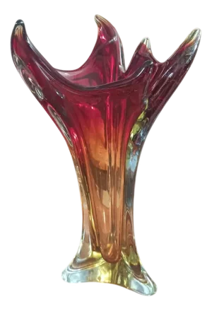 Murano Glass Vase, 1950s