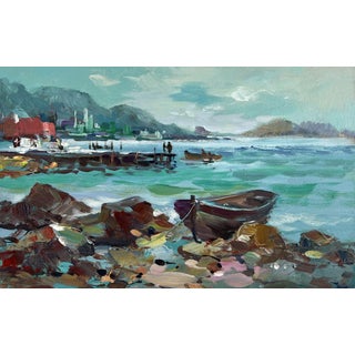 Oil Painting Before the Sea Storm Yuriy Suprunchuk For Sale
