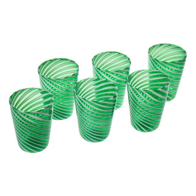 Tequila Glasses by Mariana Iskra for Ribes Studio Maestro Ballarin, Set of 6 For Sale