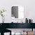 White Templeton Mirror In Matte White For Sale - Image 8 of 8