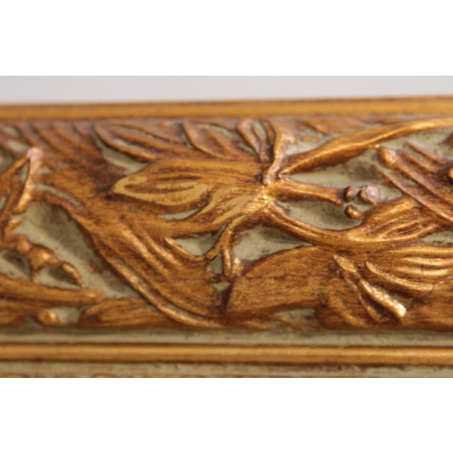 Bombay Co. Multi Beveled Glass Panel Gold Mirror For Sale - Image 11 of 16