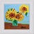 Sunflowers Expressionist Study in Oil For Sale - Image 4 of 8