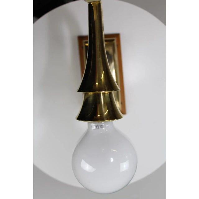 Art Deco Brass Wall Lamp, 1920s For Sale - Image 10 of 13