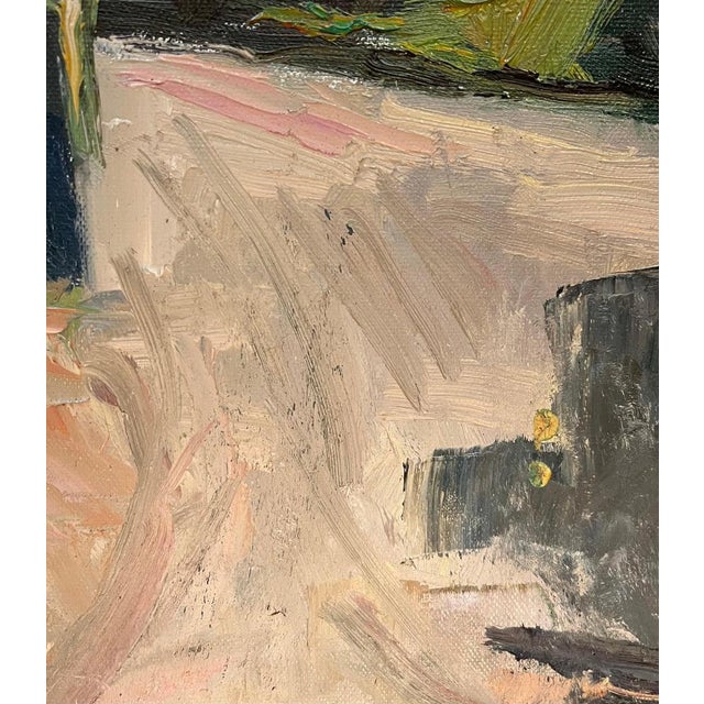 Ernest Voegeli, Backlight at Belmont, Oil on Canvas For Sale - Image 4 of 10