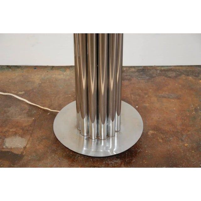 George Kovacs Chrome Tubular Floor Lamp For Sale In Richmond - Image 6 of 8