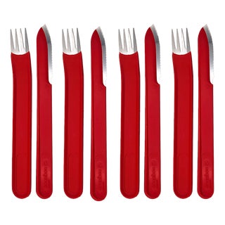 Casino Cutlery Service for 4 from Sedasco, France, 1970s, Set of 8 For Sale