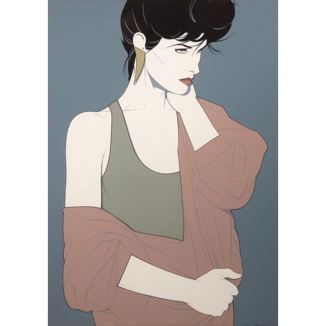An estate authorized serigraph titled “Commemorative Ten (Dallas)” by Patrick Nagel. The poster was produced posthumously...