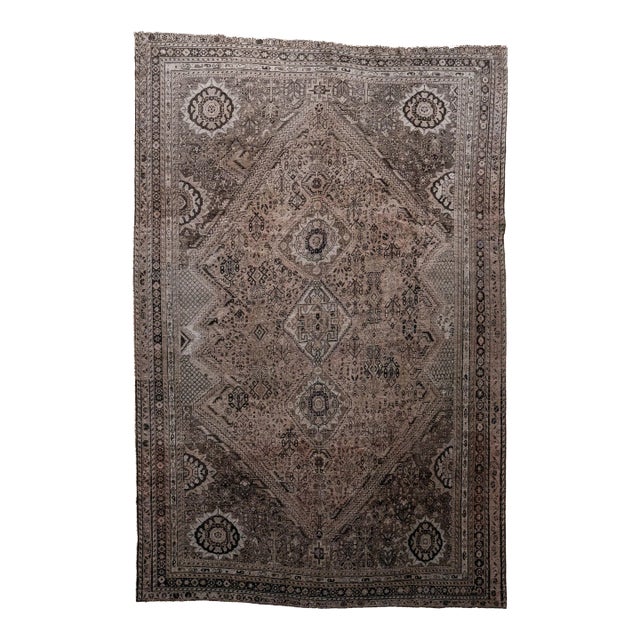 District Loom Vintage Shiraz Area Rug For Sale