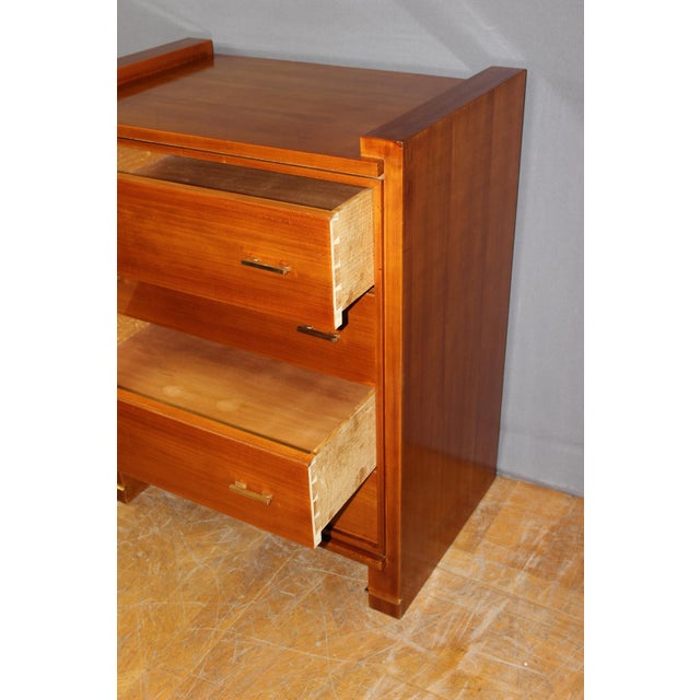 Vintage Commode in Cherry, 1970 For Sale - Image 11 of 13